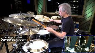 'Struck By Lightning' Dave Weckl Drum Cams Version