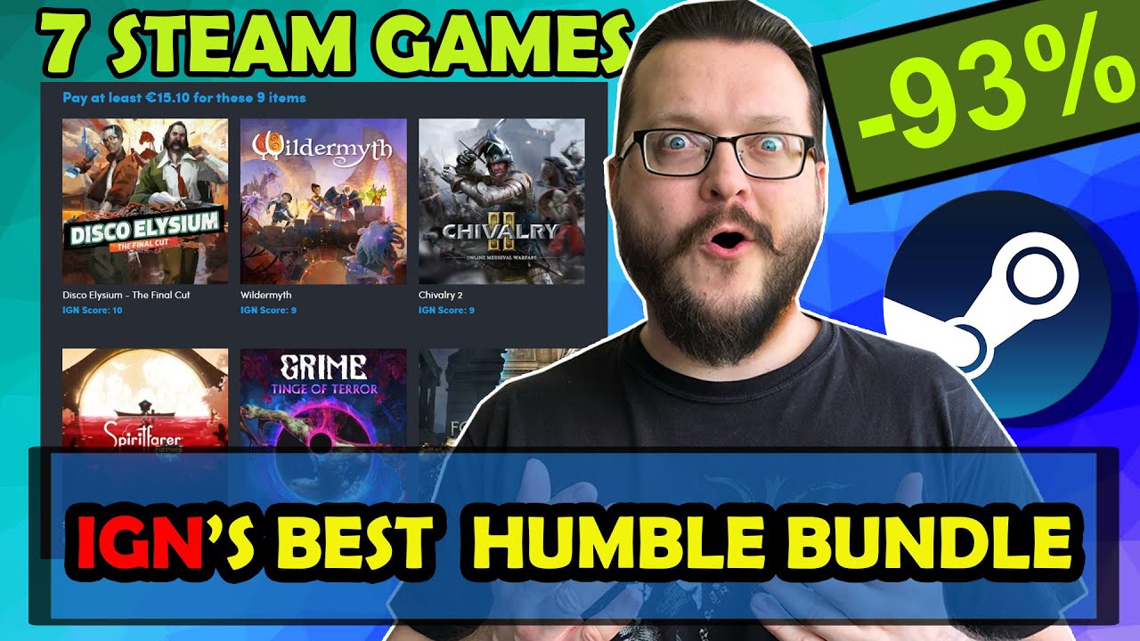 Pay what you want for seven exceptional games and help support charity with  the IGN Editor's Choice Humble Bundle. Seven games scoring 9 or…