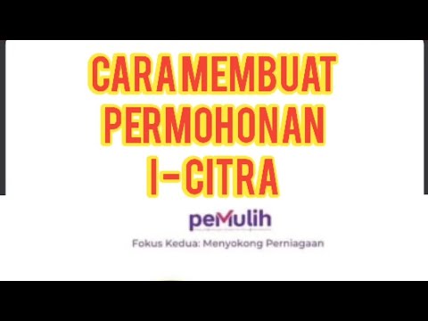 Cara daftar i citra