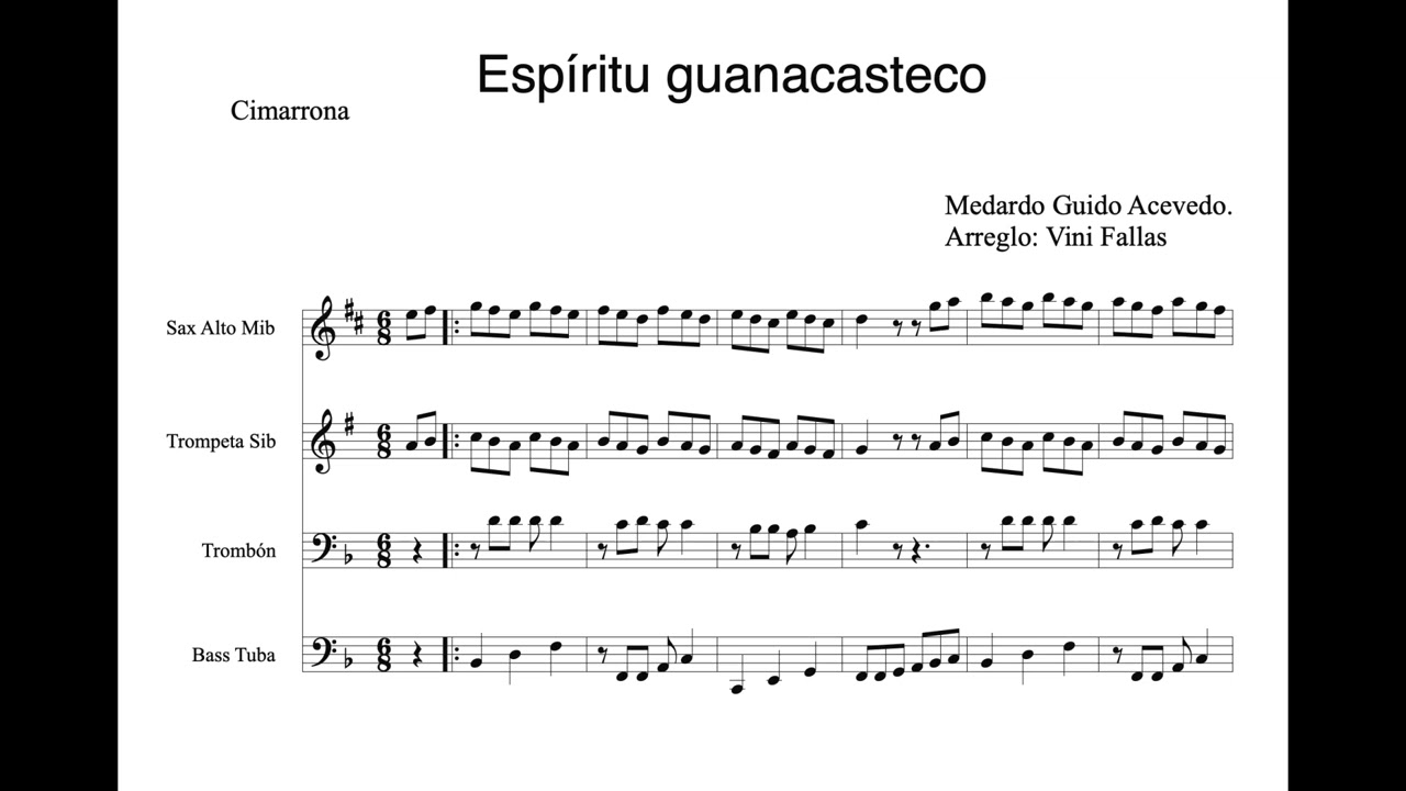 Espriritu guanacasteco - Cimarrona - Vini Fallas