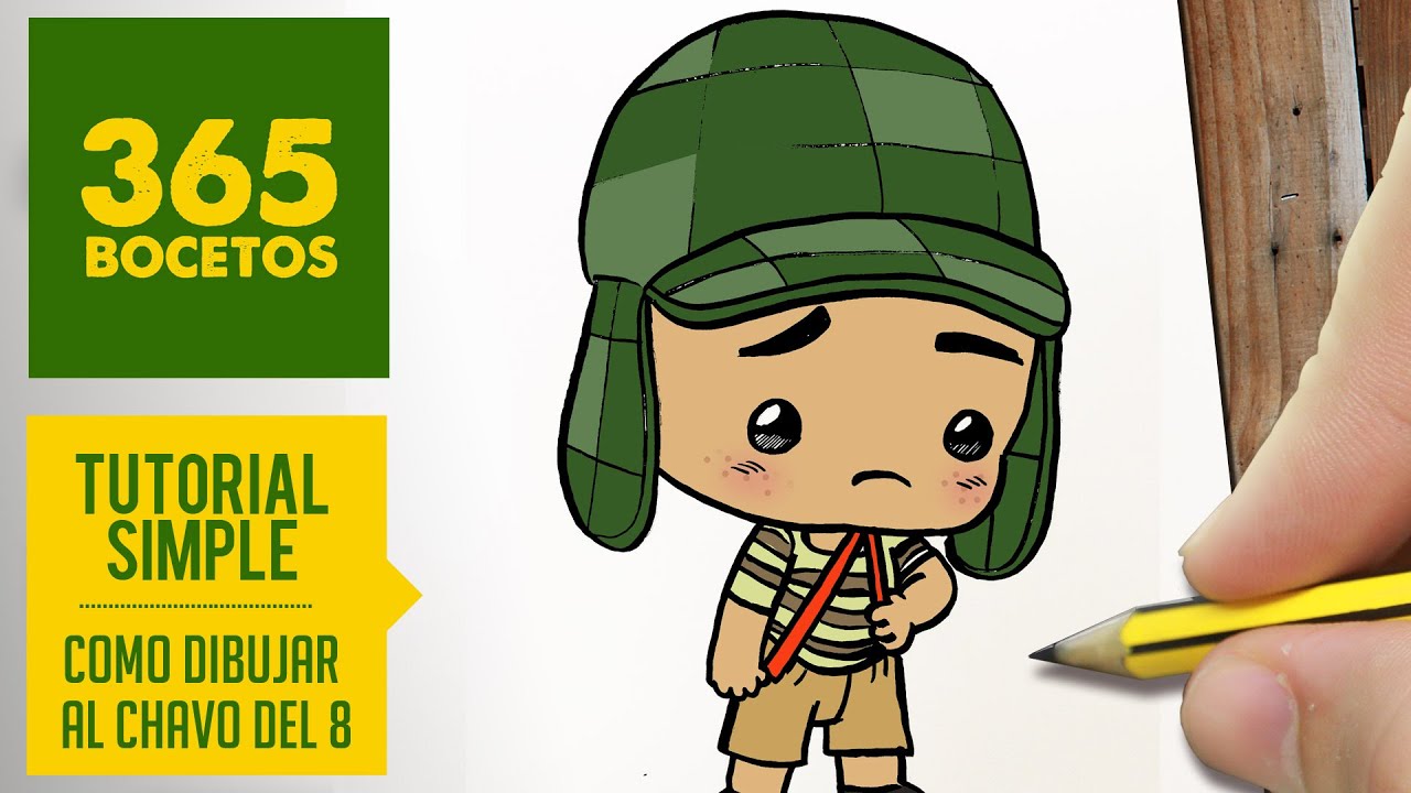 COMO DIBUJAR AL CHAVO DEL 8 ANIMADO- Dibujos kawaii faciles - How to draw a  Chavo del 8 - thptnganamst.edu.vn