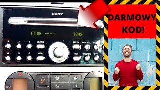 WHERE TO FIND CODE FOR RADIO FORD SONY 6000CD, PIN FOR FACTORY RADIO FORD, FT213