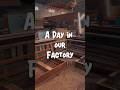 A day in our Factory #interiordesign #dothingsyoudontwanttodo #theothersideofmakebelieve