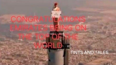 CONGRATULATIONS EMIRATES FOR THE WONDERFUL VIDEO സ്വപ്നങ്ങളിൽ മാത്രം കാണുന്നത് സ്വന്തമാക്കിയവർ.