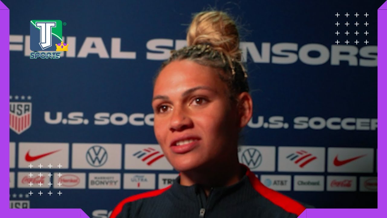 “It meant the world”: Trinity Rodman on her emotional USWNT return