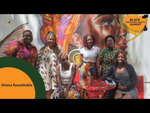 Black Menstrual Health Summit Ghana Roundtable Hosted By Dr G Africana aka Dr Delia Gillis