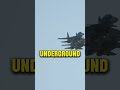 the Top 3 Secret Jets in Underground Tunnels#shorts