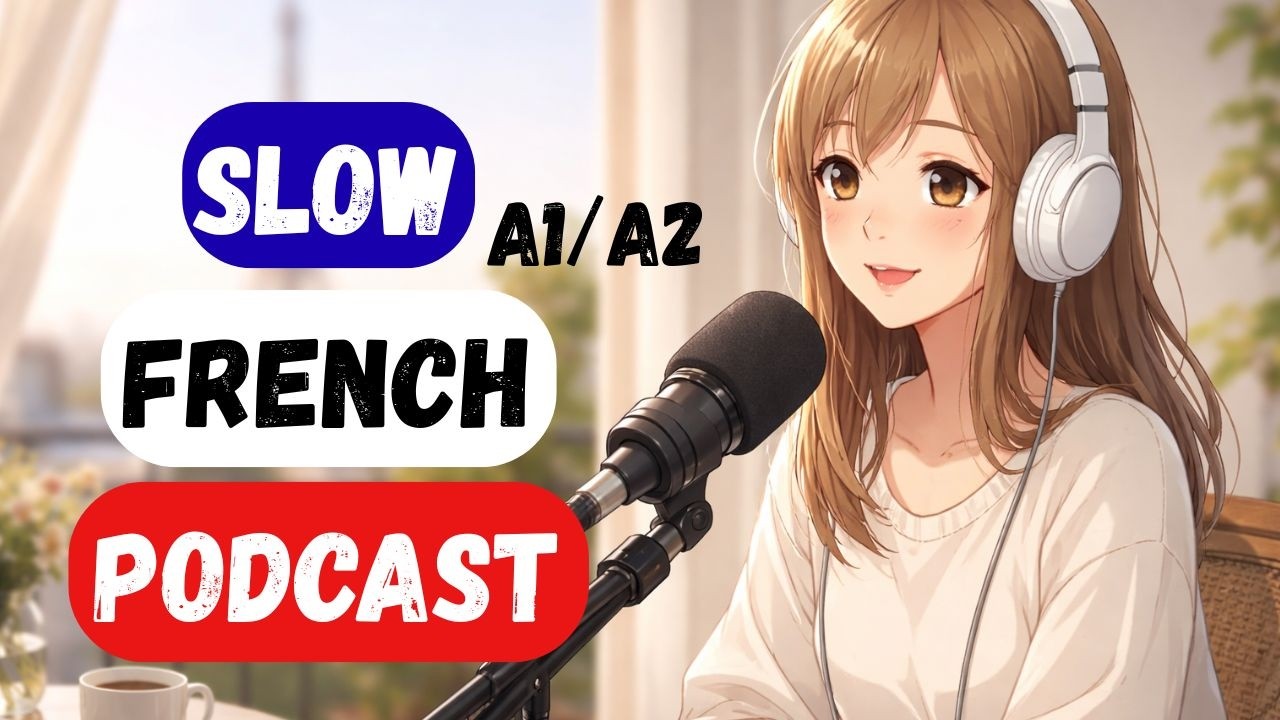 🇫🇷 Stop Learning French With Fear: A Story of Consistency (A1/A2 Slow French)