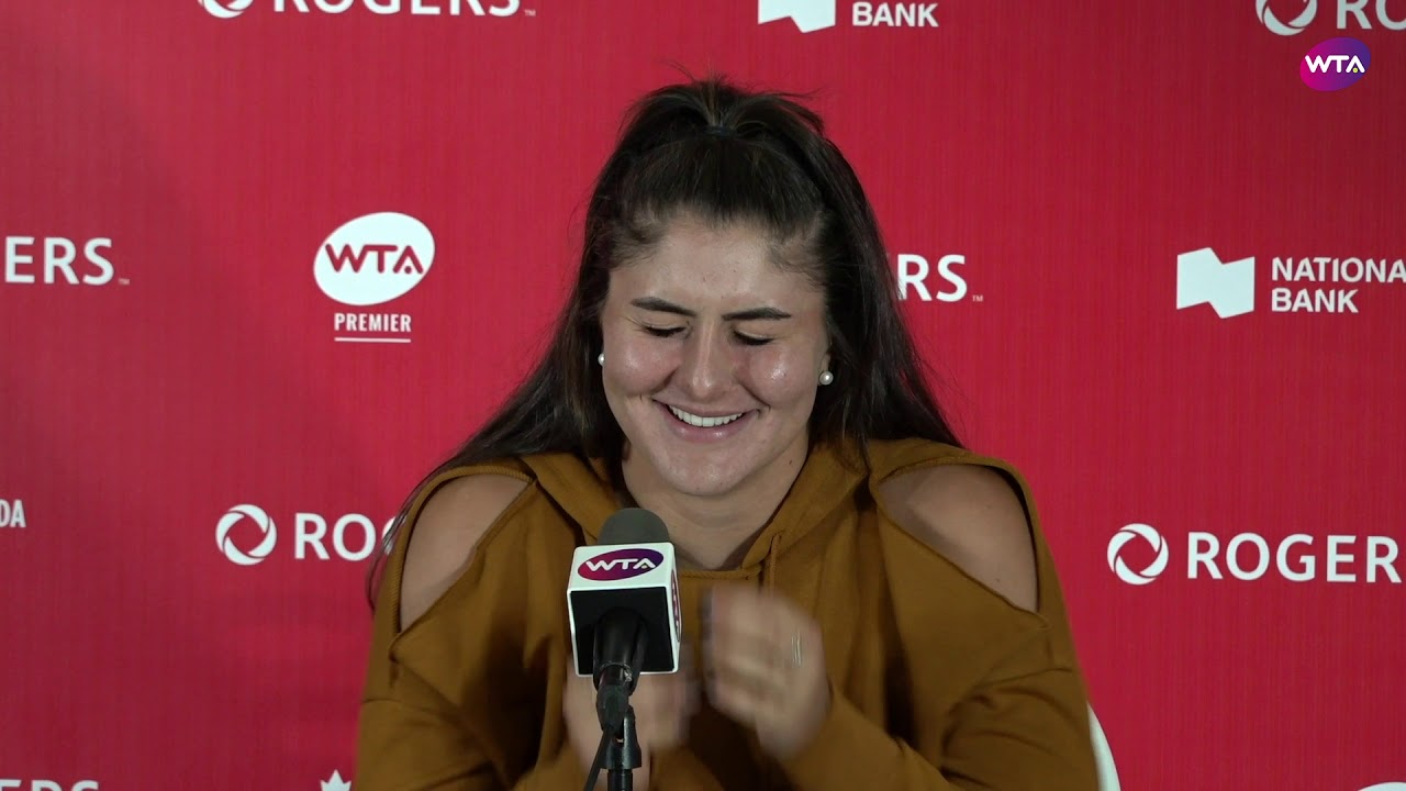 Bianca Andreescu Press Conference | 2019 Rogers Cup Quarterfinal