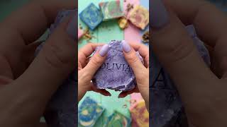 Emma, Olivia name soap crushing ASMR 😃