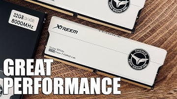 Snow White DDR5 RAMs - TEAMGROUP T-FORCE XTREEM at 8000MHz
