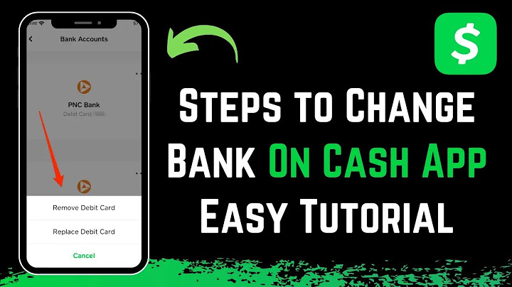 How to switch bank account on cash app