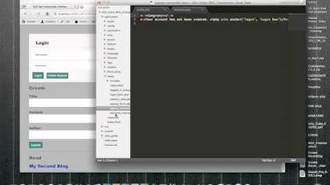 MVC Frameworks Read Data
