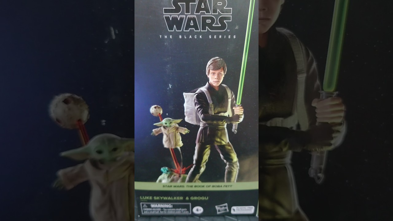 開封 】STAR WARSブラックシリーズよりルーク・スカイウォーカーと 