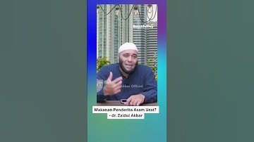 Makanan Penderita Asam Urat? #jsr #zaidulakbar #asamurat