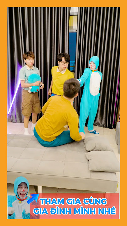 Không được ăn hiếp bạn bè #nobita #doraemon #cosplay
