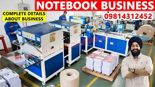 Fully Automatic Notebook Making Machine price in India, 4 in 1 Notebook Making Machine price