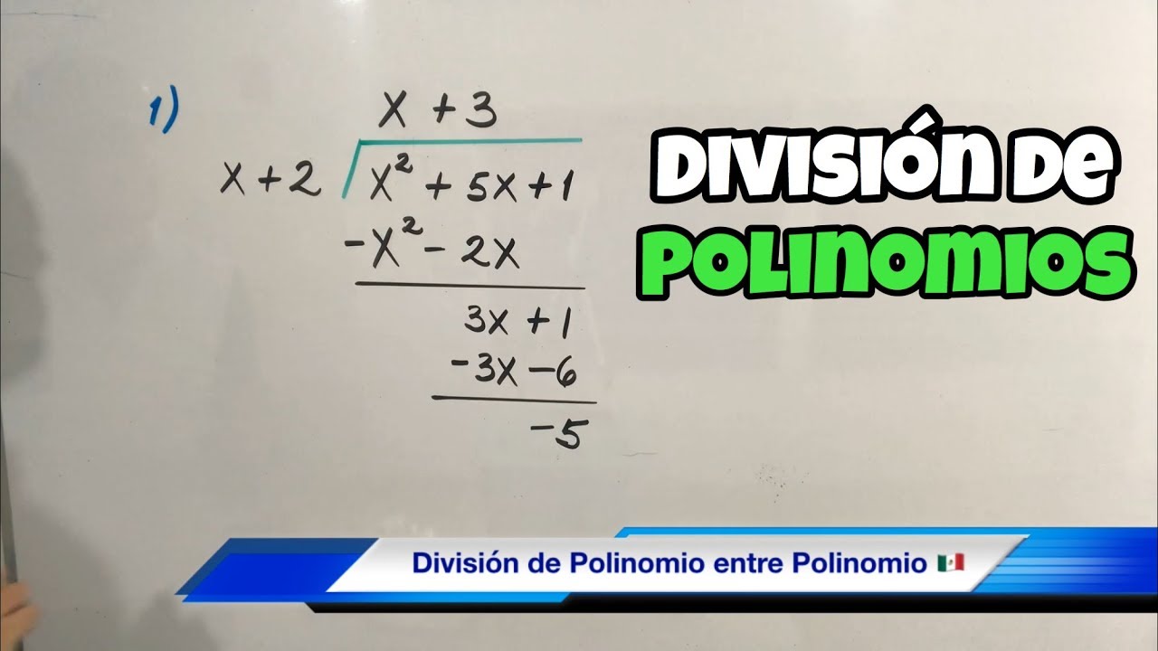 Paso A Paso Division De Polinomios