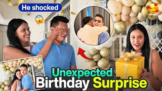 Unexpected birthday surprise❤️|| He shocked 😳 