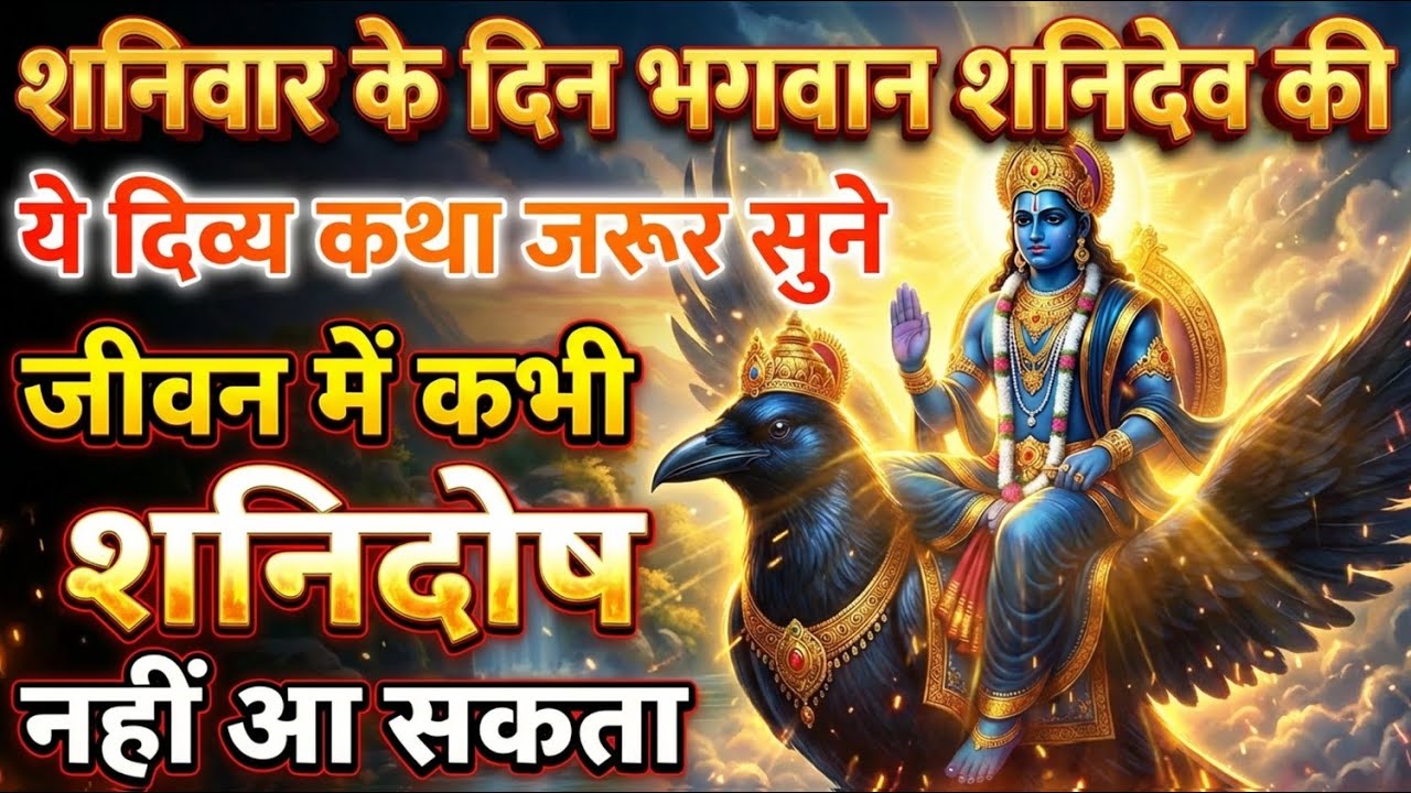 शनिवार को यह कथा सुनने मात्र से शनि दोष और दरिद्रता का होगा नाश! |Shanivar Vrat Katha