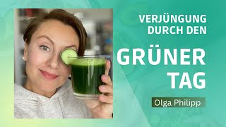 Grüner Tag = Verjüngung | Detox | Energy | Reine Haut