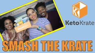 Smash the Krate | Trying everything in the December 2022 Keto Krate