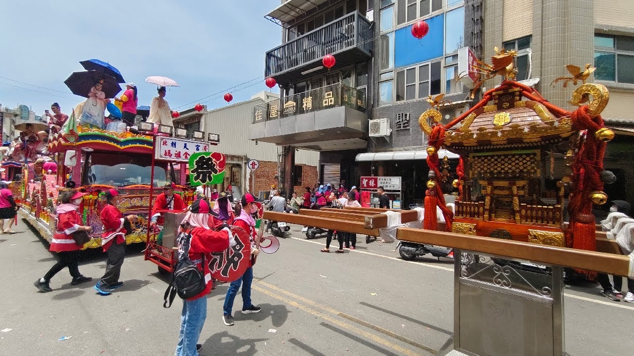 4/17 北港朝天宮天上聖母出巡遶境（真人藝閣）#北港小過年#北港迎媽祖#北港