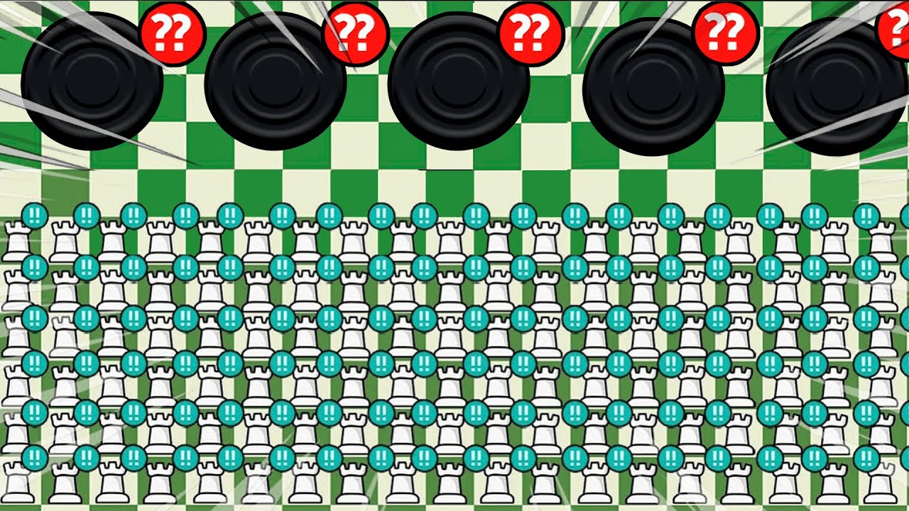 100 ROCKS VS 5 CHECKERS | Chess Memes #197 - YouTube