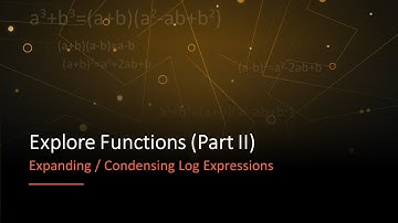 Concept Video: Expanding and Condensing Logs