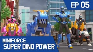 [MINIFORCE Super Dino Power] Ep.05: The Clean Toilet Monster