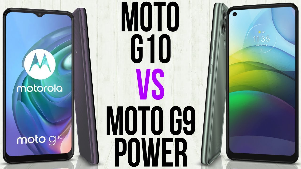 Moto G10 vs Moto G9 Power YouTube