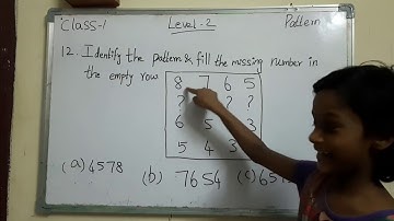 IMO Maths Olympiad Class 1 - Tamil / Syllabus-Pattern Q12