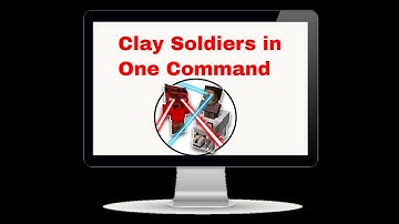 Clay Soldiers in One Command | Minecraft