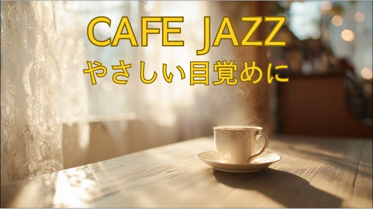 朝のCAFE JAZZ｜心ほどける朝カフェ｜大人のためのリラックスBGM