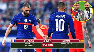 The Day Mbappe & Benzema Destroying Spain
