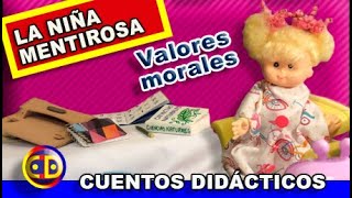 🔴 La niña mentirosa (23) | Cuentos con valores, para los niños que mentían