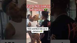 NLE Choppa x 450 link up in Jamaica 🇯🇲🔥 Ya'll want a collab ? #Shorts #NLEChoppa #Dancehall