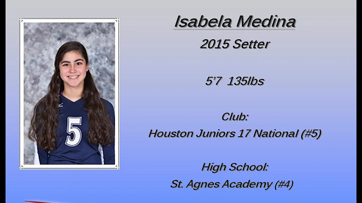 2015 Setter - Isabela Medina - Volleyball Recruiti...