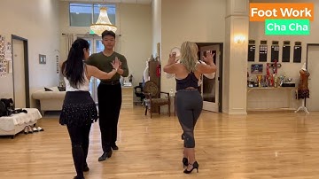 Cha Cha Foot Work secrets by Oleg Astakhov - DanceWithOleg.com #olegastakhov
