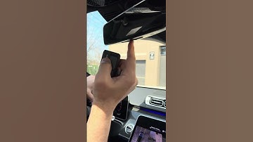 That how you pair the Garage Door opener to your Mercedes-Benz  #cars