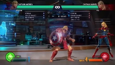 MVCI Cap/Iron Man Corner To Corner HSD Glitch Combo Concept