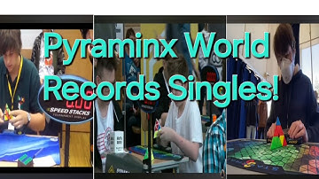 Pyraminx world record single history! (2003-2024).
