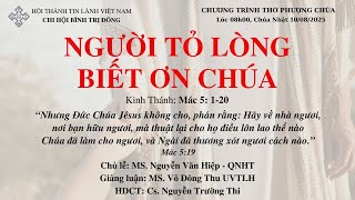 HTTL BÌNH TRỊ ĐÔNG - Chương Trình Thờ Phượng Chúa - 10/08/2025