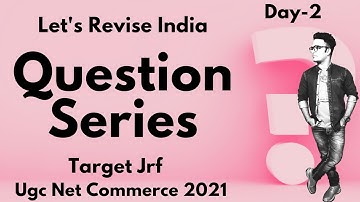 Commerce Ugc Net 2021 || Ugc Net Commerce Mcqs || Nta Net 2021