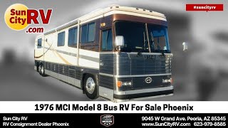 1976 MCI Model 8 Bus RV For Sale Phoenix | Sun City RV Consignment Dealer