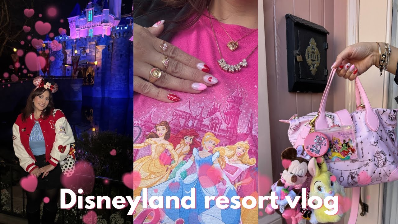 Видеоблог о Диснейленде 🎀🐭💕 с моей новой сумочкой Stoney Clover в виде принцессы + шопинг в Pando...