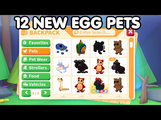 Adopt Me! Pets list – All Pets, Eggs & how to get Neon Pets (September  2022) - Dexerto