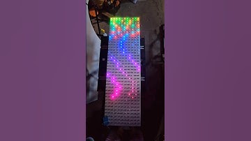 Custom build pixels matrix columns. #diy #ws2811 #xlights #wled #rgb pixels #Christmas lights