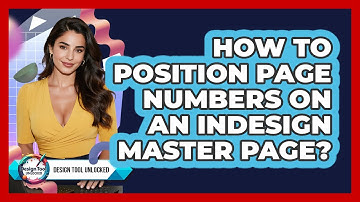 How To Position Page Numbers On An InDesign Master Page?