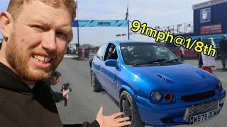 DID IT BLOW UP DRAG RACING??? @MelbourneRacewayDragRacingUK #automobile #racing #opel